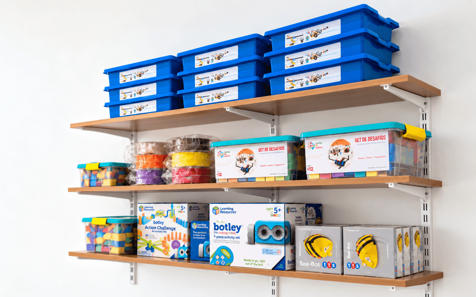 Robots educativos listos para usar en clase